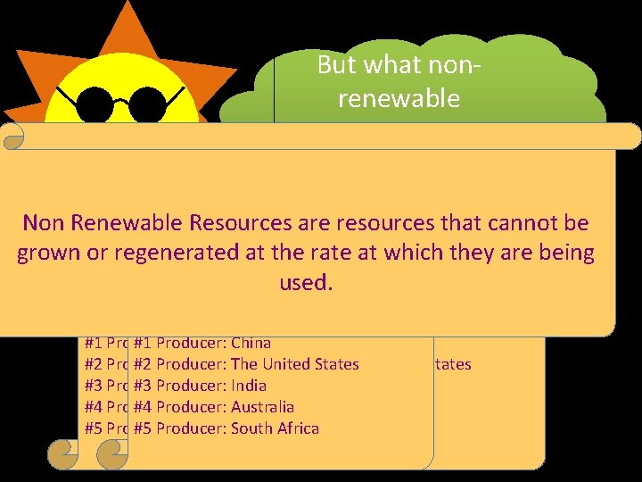 But what nonrenewable resources are in plastic? Non Renewable Resources are resources that cannot