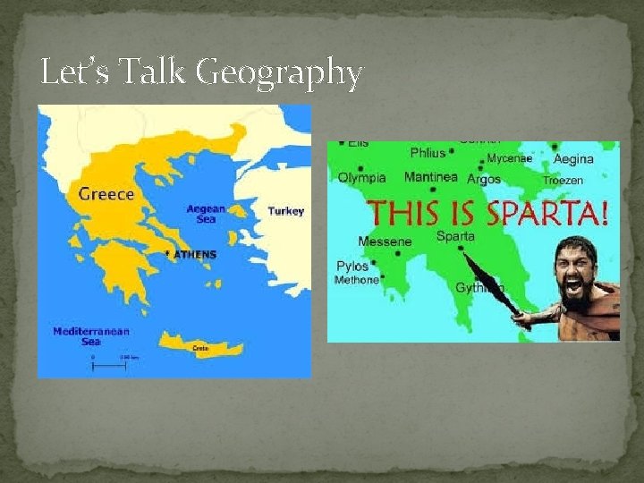 Let’s Talk Geography 