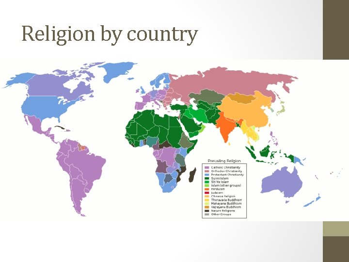 Religion by country 