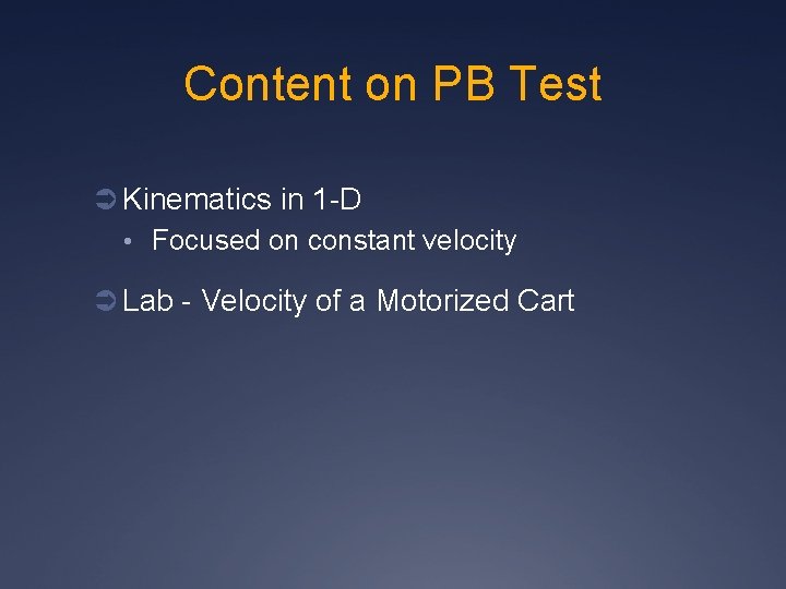 Multiple Choice vs Performance Based Tests in High