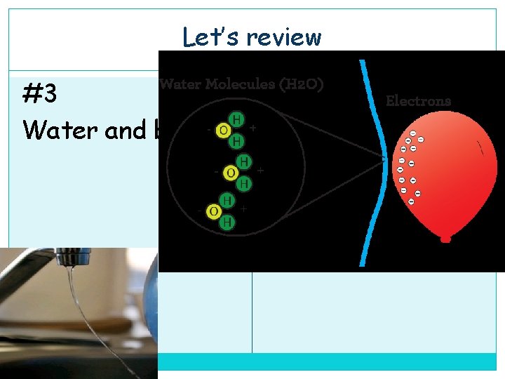 Let’s review #3 Water and balloon 