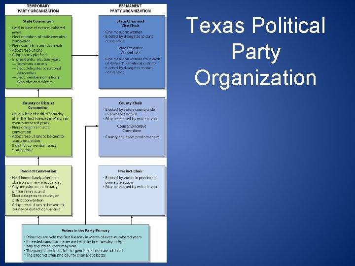 Texas Political Party Organization 