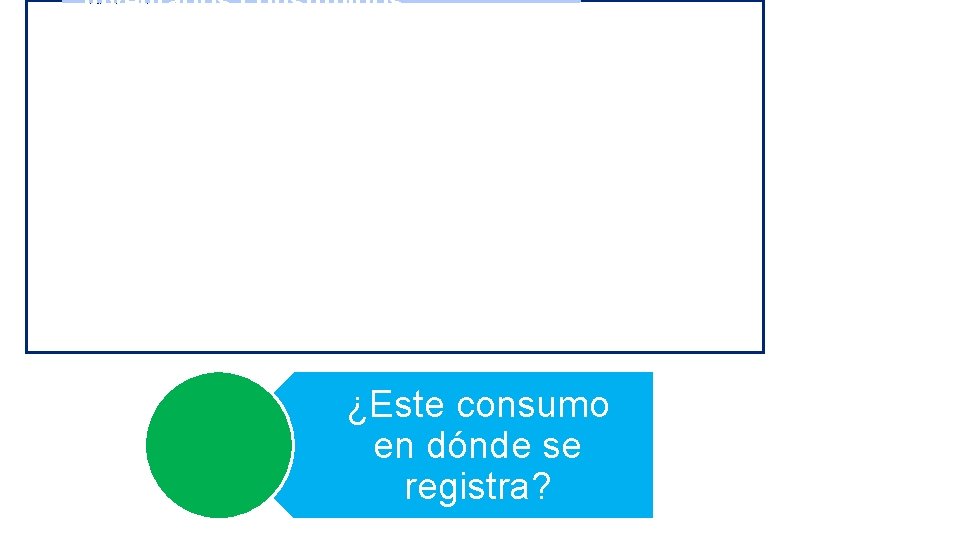 Inventarios consumidos • La Entidad es una comercializadora de materiales para la construcción. Se