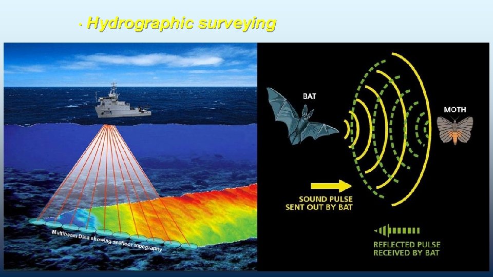  • Hydrographic surveying 