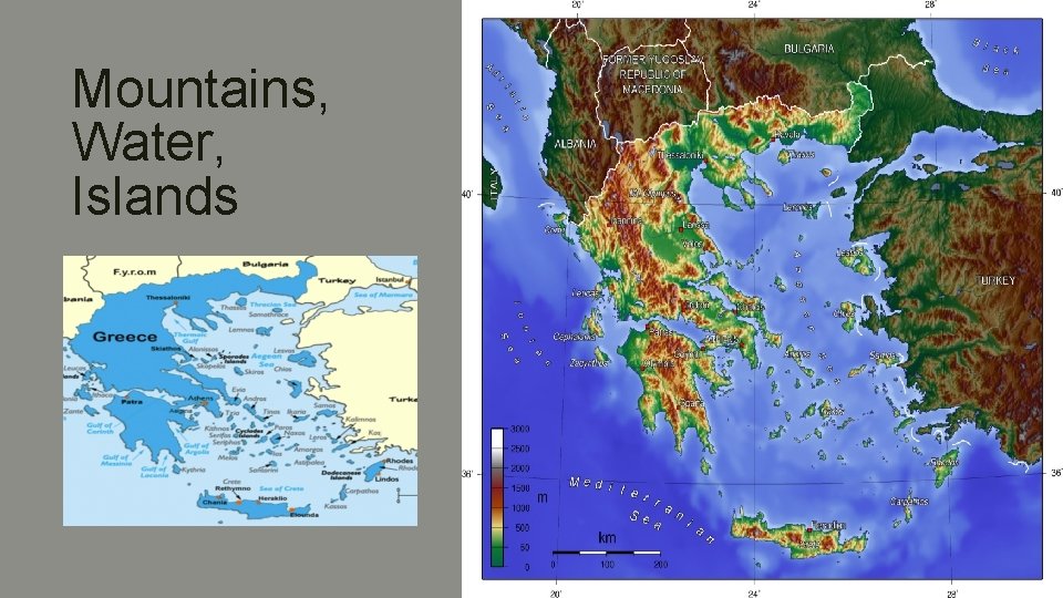 Mountains, Water, Islands 