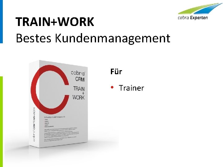 TRAIN+WORK Bestes Kundenmanagement Für • Trainer 