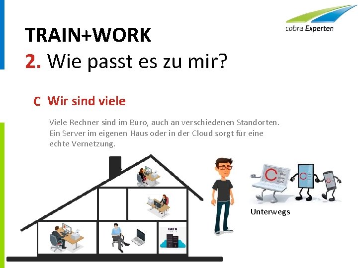 TRAIN+WORK 2. Wie passt es zu mir? C Wir sind viele Viele Rechner sind
