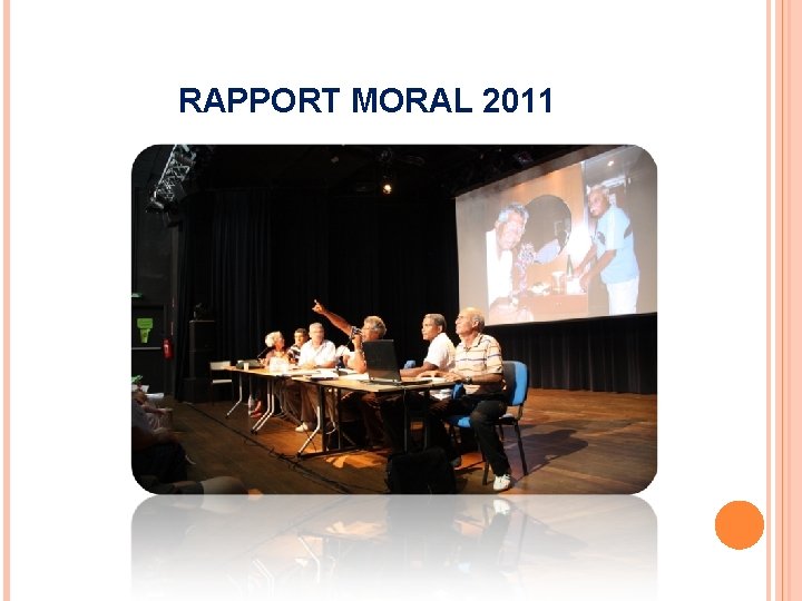 RAPPORT MORAL 2011 