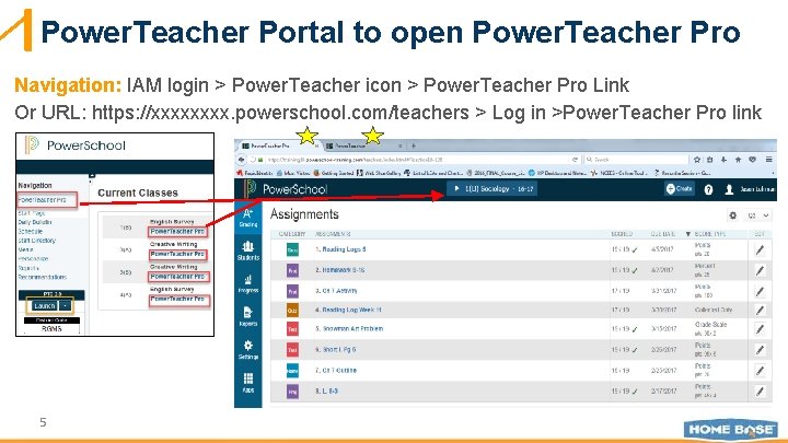 Power. Teacher Portal to open Power. Teacher Pro Navigation: IAM login > Power. Teacher