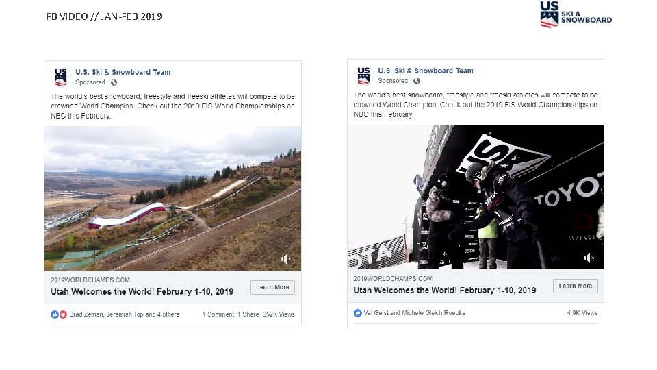 FB VIDEO // JAN-FEB 2019 FB VIDEO // JAN-FEB 2019