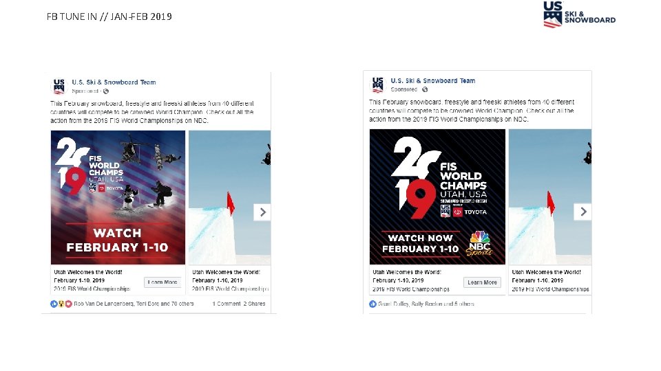 FB TUNE IN // JAN-FEB 2019 FB TUNE IN // JAN-FEB 2019