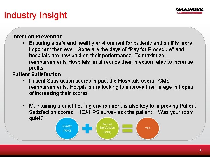 Industry Insight Infection Prevention • Ensuring a safe and healthy environment for patients and