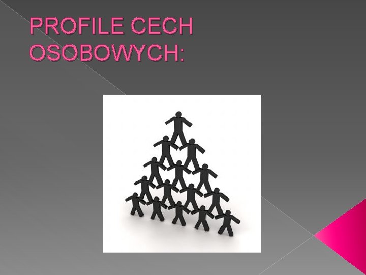 PROFILE CECH OSOBOWYCH: 