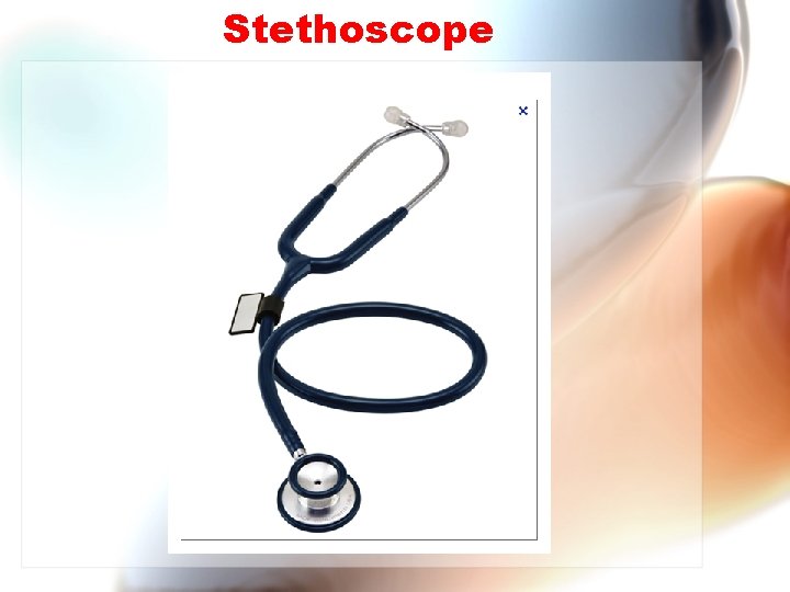 Stethoscope 