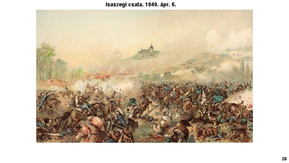 Isaszegi csata. 1849. ápr. 6. 28 