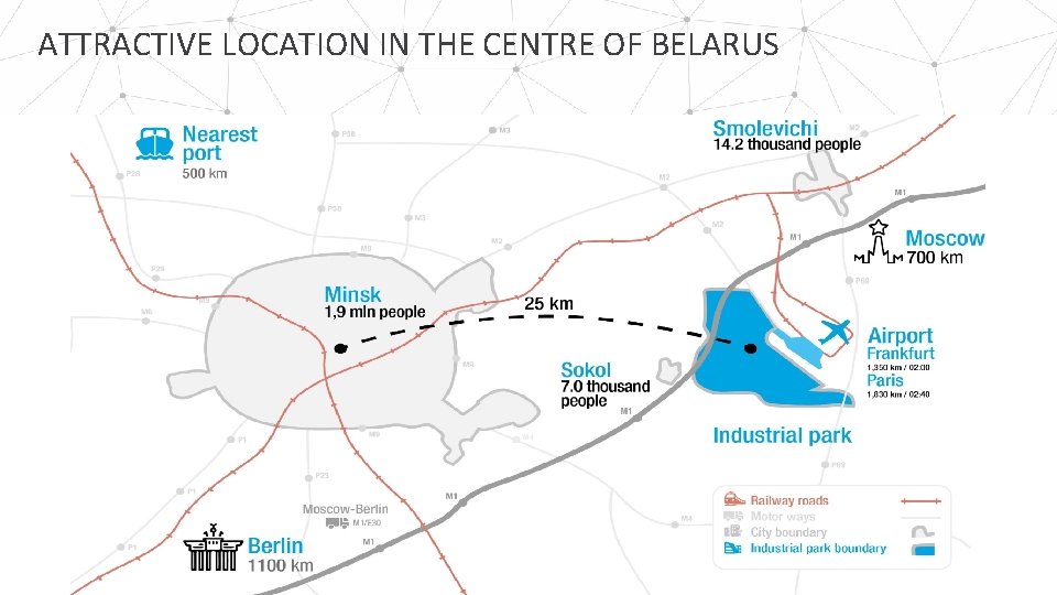 ATTRACTIVE LOCATION IN THE CENTRE OF BELARUS 