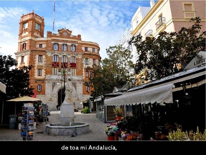 de toa mi Andalucía, 