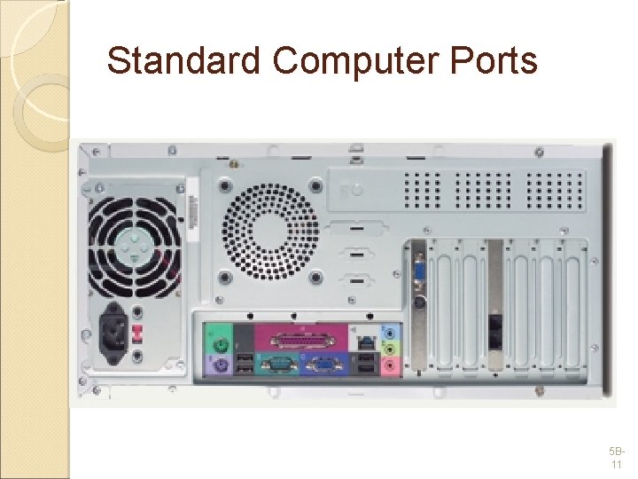 Standard Computer Ports 5 B 11 