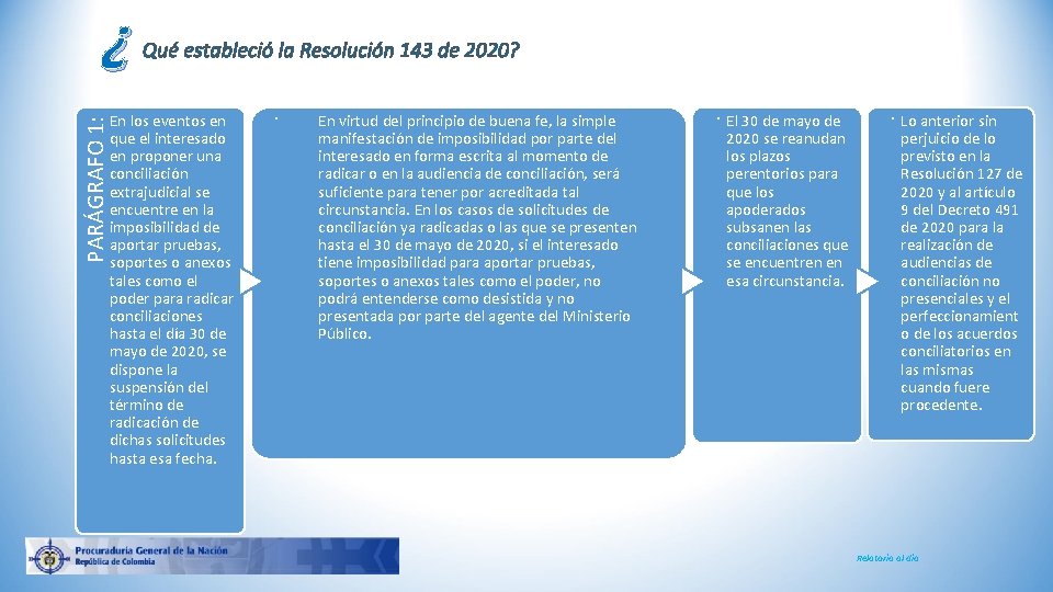 En virtud del principio de buena fe, la simple manifestación de imposibilidad por parte