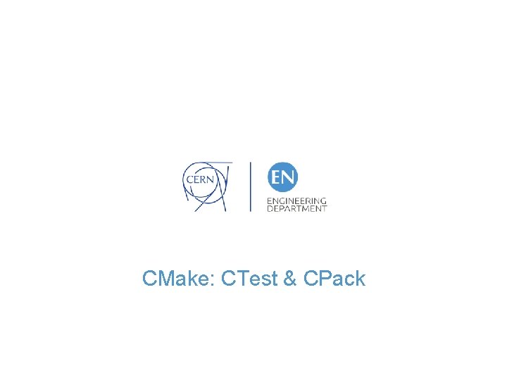 CMake: CTest & CPack 