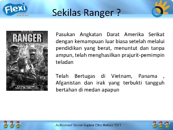 Sekilas Ranger ? Pasukan Angkatan Darat Amerika Serikat dengan kemampuan luar biasa setelah melalui