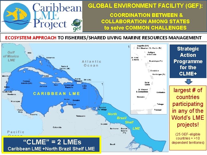 GLOBAL ENVIRONMENT FACILITY (GEF): COORDINATION BETWEEN & COLLABORATION AMONG STATES to solve COMMON CHALLENGES