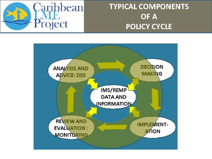 TYPICAL COMPONENTS OF A POLICY CYCLE 