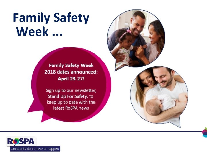 Family Safety Week. . . 