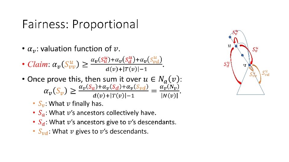 Fairness: Proportional • Fairness: Proportional •