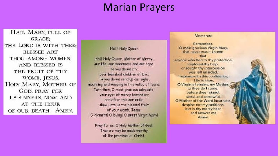 Marian Prayers 