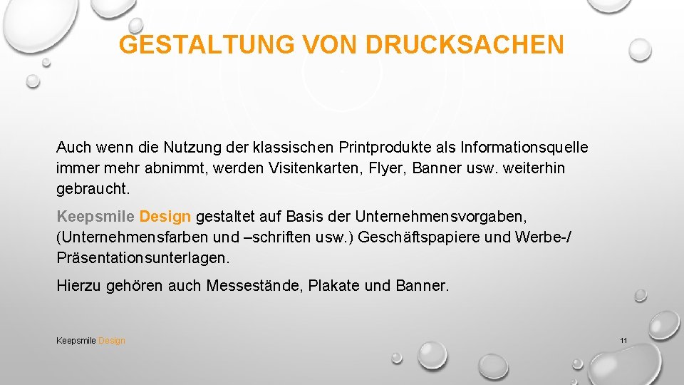 GESTALTUNG VON DRUCKSACHEN Auch wenn die Nutzung der klassischen Printprodukte als Informationsquelle immer mehr