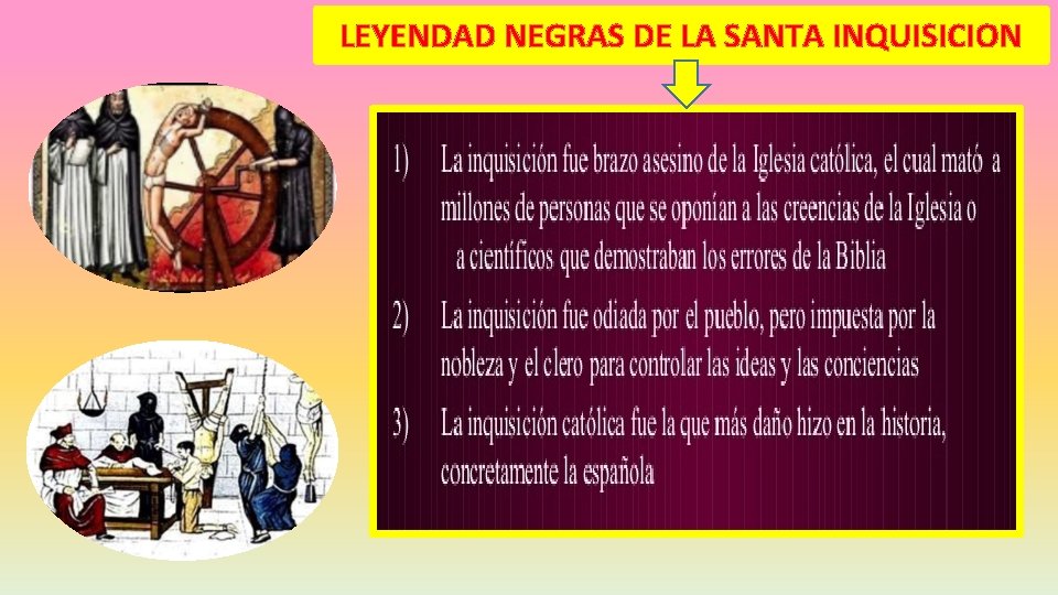 LEYENDAD NEGRAS DE LA SANTA INQUISICION 
