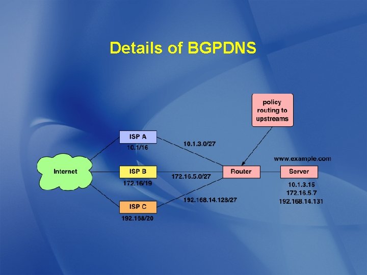 Details of BGPDNS 