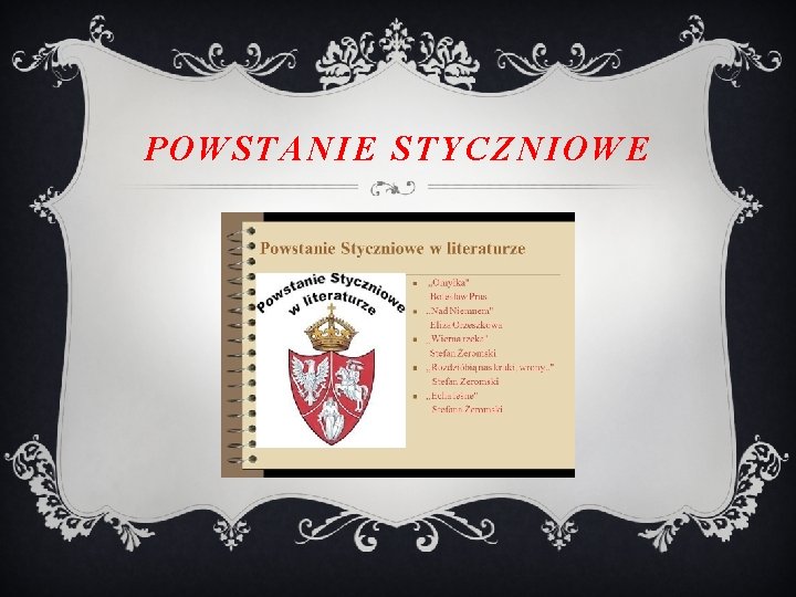 POWSTANIE STYCZNIOWE 