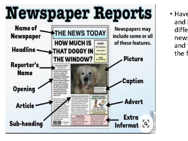  • Have and l diffe news and t the f 