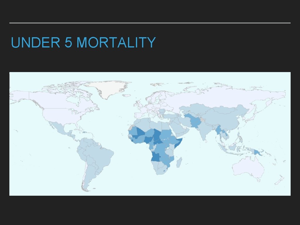 UNDER 5 MORTALITY 