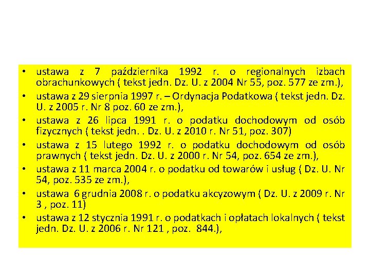  • ustawa z 7 października 1992 r. o regionalnych izbach obrachunkowych ( tekst