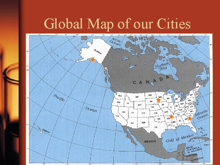 Global Map of our Cities 