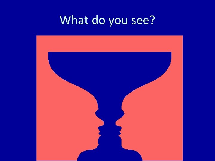 What do you see? 