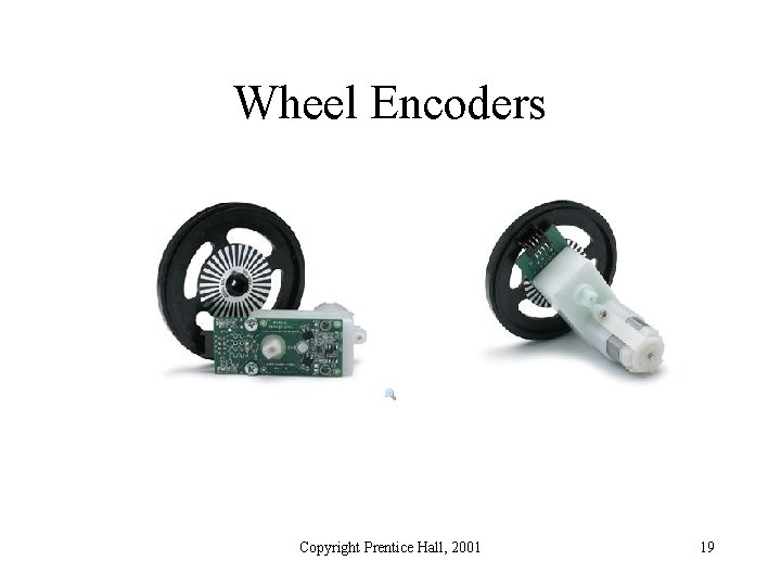 Wheel Encoders Copyright Prentice Hall, 2001 19 