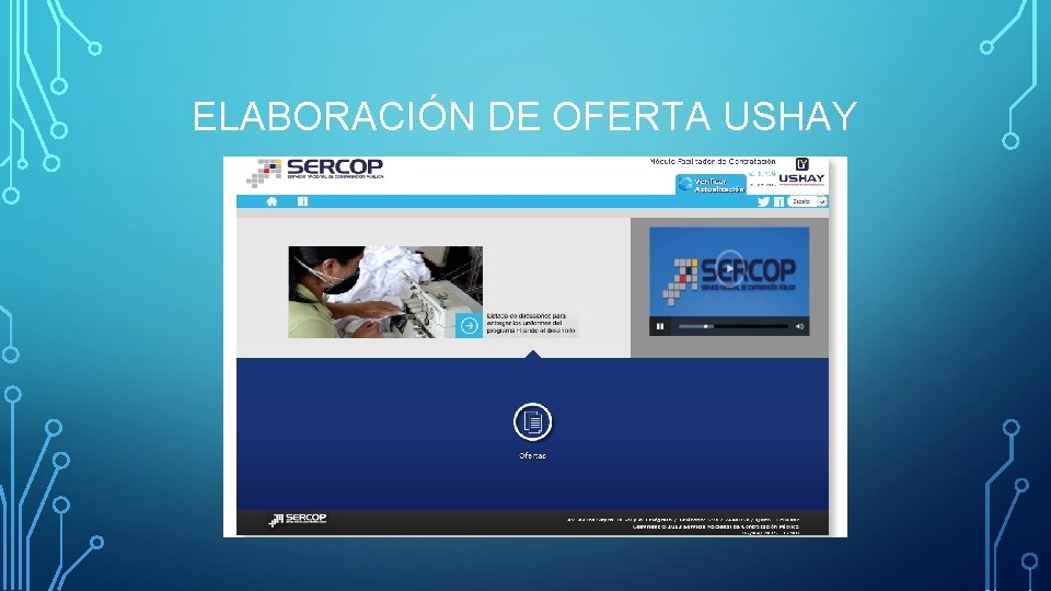 ELABORACIÓN DE OFERTA USHAY 