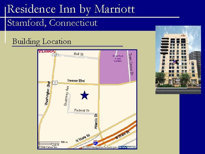 Residence Inn by Marriott Stamford, Connecticut Building Location 