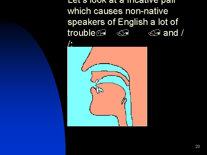 Let’s look at a fricative pair which causes non-native speakers of English a lot