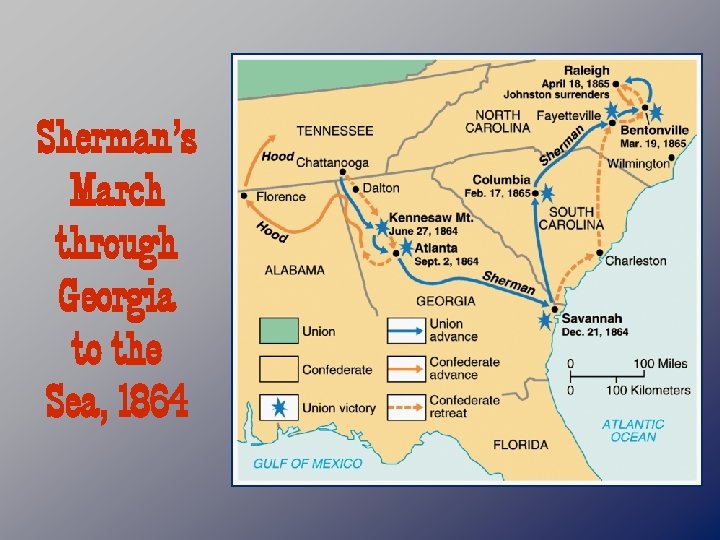 Sherman’s March through Georgia to the Sea, 1864 