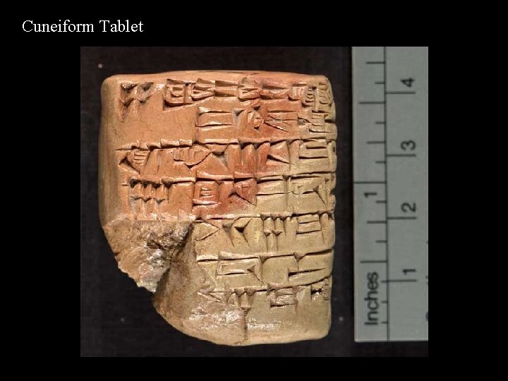 Cuneiform Tablet 