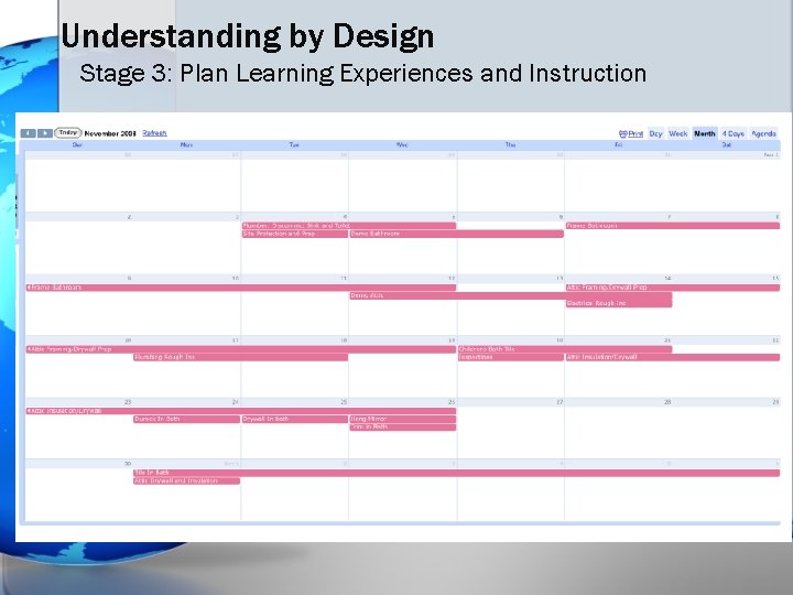 Understanding by Design Stage 3: Plan Learning Experiences and Instruction 