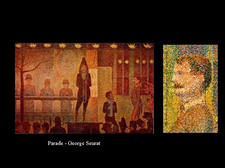 Parade - George Seurat 