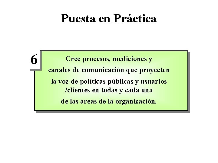 Puesta en Práctica 6 Cree procesos, mediciones y canales de comunicación que proyecten la