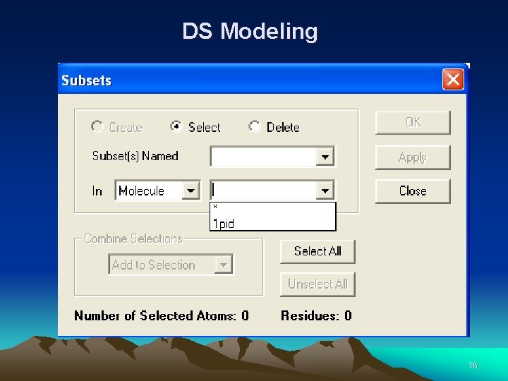 DS Modeling 16 