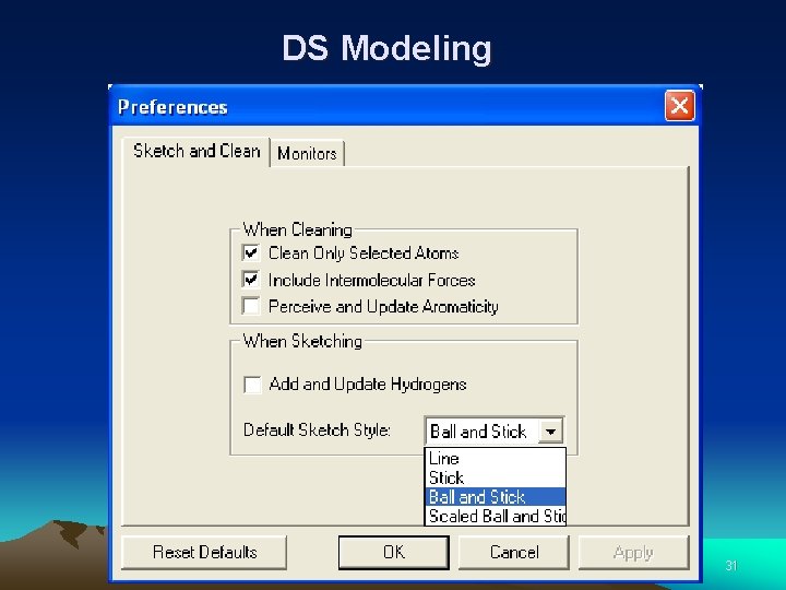DS Modeling 31 